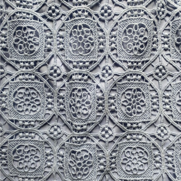 Zara NWT Crochet Midi Skirt. Size Small. Baby Blue Colour. - Picture 6 of 11